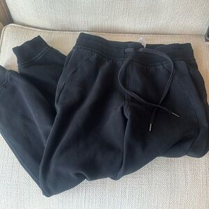 Black Lululemon Scuba Sweatpants